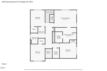 1604 Flowering Peach Trl, Raleigh, NC 27610