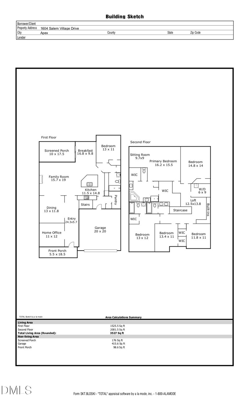 1604 Salem Village Dr, Apex, NC 27502