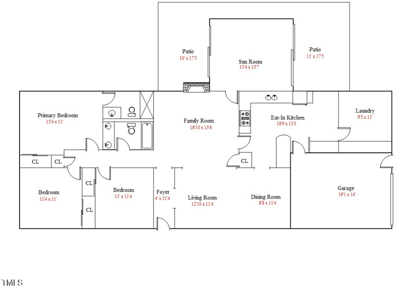 1605 Beechwood Dr, Raleigh, NC 27609