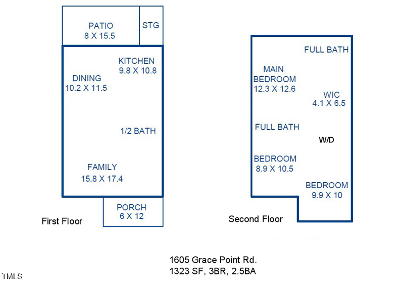 1605 Grace Point Rd, Morrisville, NC 27560