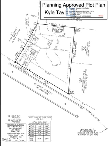 1608 Gunter St Lot C, Durham, NC 27707
