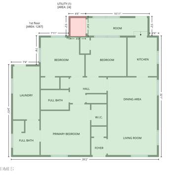 1608 Maryland Ave, Durham, NC 27705