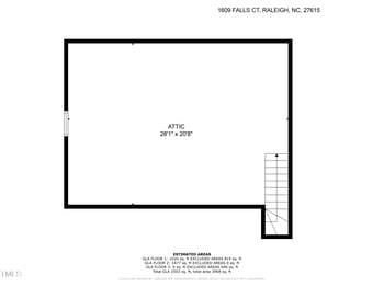1609 Falls Ct, Raleigh, NC 27615