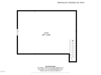 1609 Falls Ct, Raleigh, NC 27615