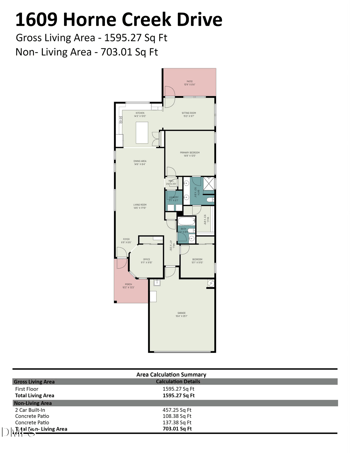 1609 Horne Creek Dr, Durham, NC 27703