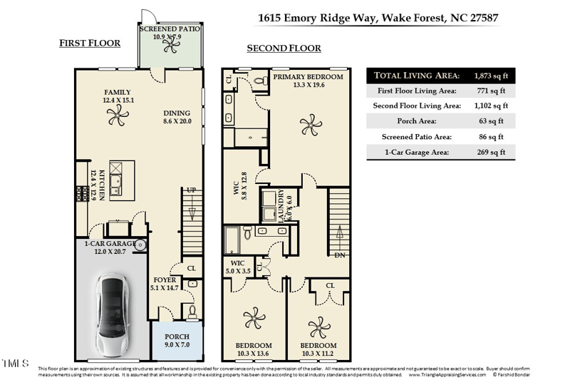 1615 Emory Ridge Way, Wake Forest, NC 27587
