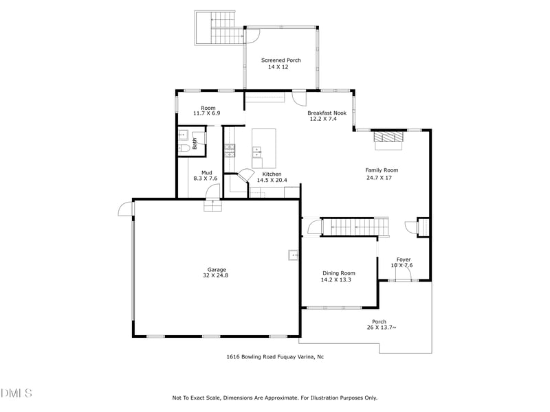 1616 Bowling Rd, Fuquay Varina, NC 27526