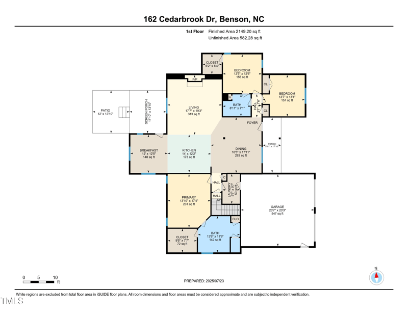 162 Cedarbrook Dr, Benson, NC 27504