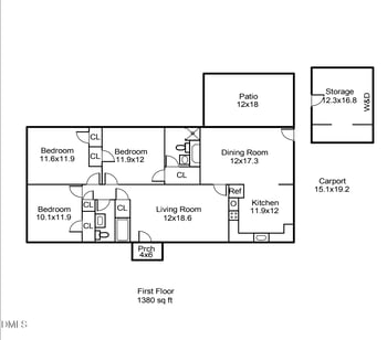 1624 Kirkwood Dr, Durham, NC 27705