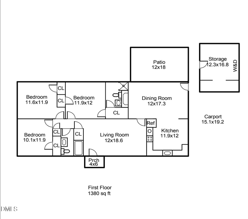 1624 Kirkwood Dr, Durham, NC 27705
