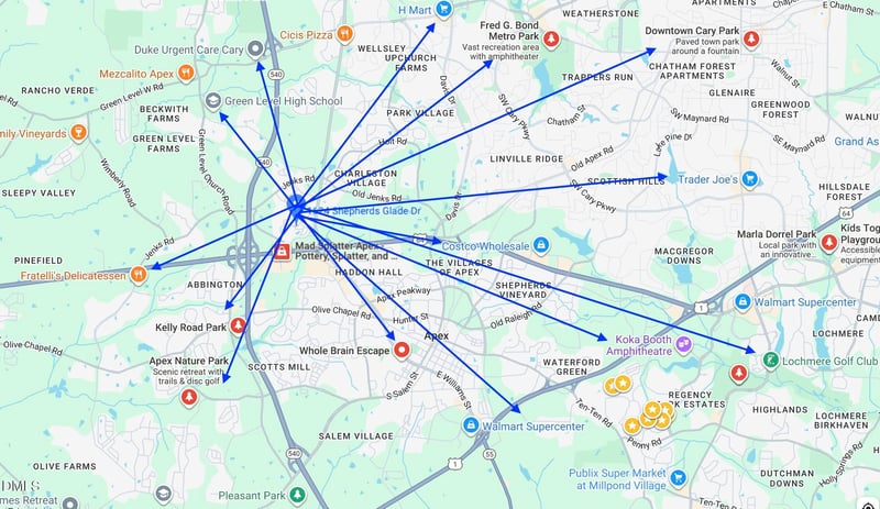 1624 Shepherds Glade Dr, Apex, NC 27523