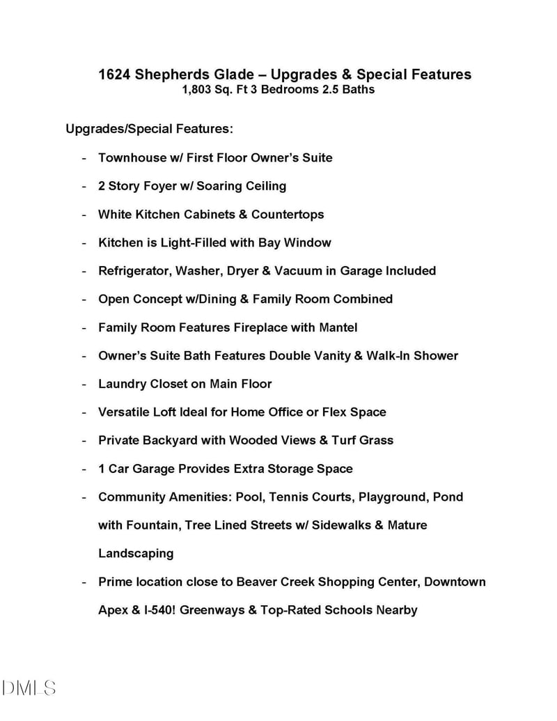 1624 Shepherds Glade Dr, Apex, NC 27523