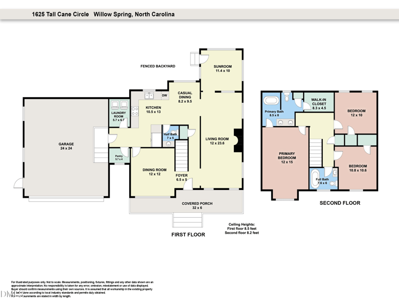 1625 Tall Cane Cir, Willow Springs, NC 27592