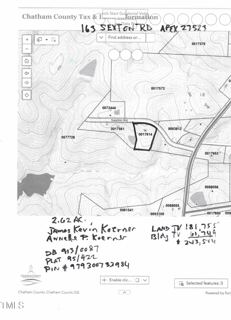 163 Sexton Rd Lot 3, Apex, NC 27523