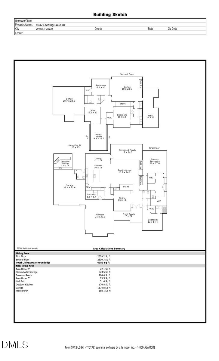 1632 Sterling Lake Dr, Wake Forest, NC 27587