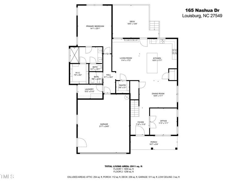 165 Nashua Dr, Louisburg, NC 27549