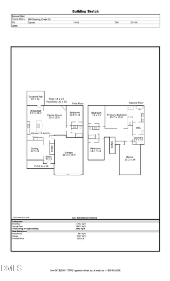 166 Roaring Creek Dr, Garner, NC 27529