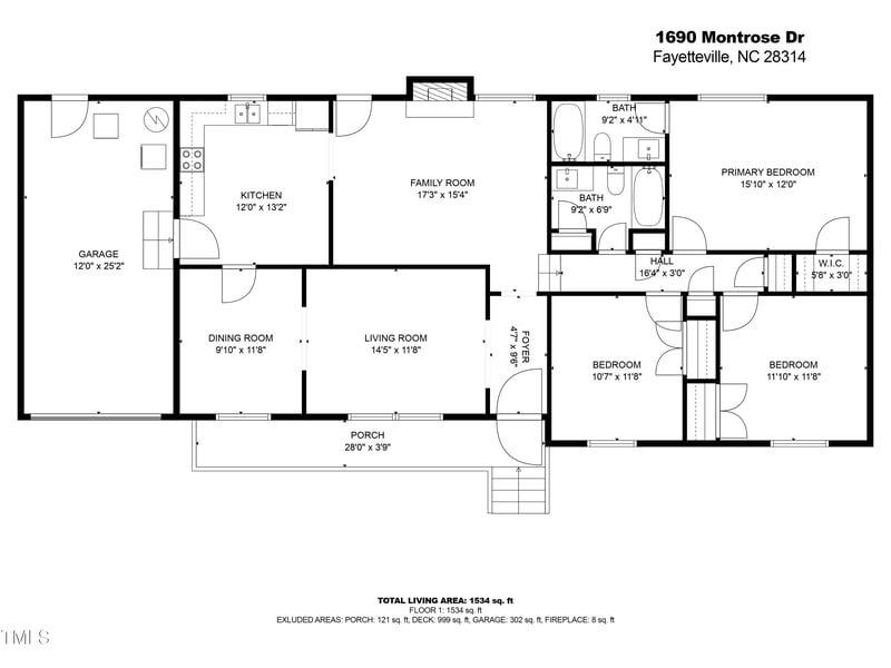 1690 Montrose Dr, Fayetteville, NC 28314