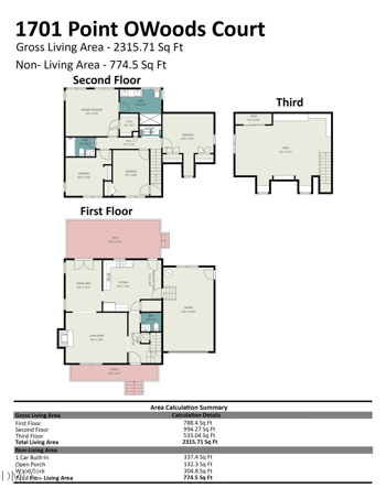 1701 Point Owoods Ct, Raleigh, NC 27604