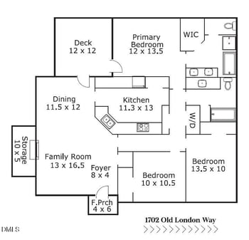 1702 Old London Way, Apex, NC 27523