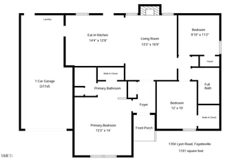 1704 Lyon Rd, Fayetteville, NC 28303