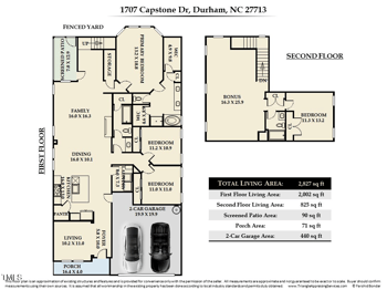 1707 Capstone Dr, Durham, NC 27713