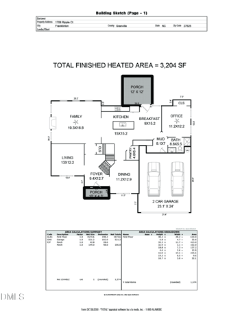 1708 Ripple Ct, Franklinton, NC 27525