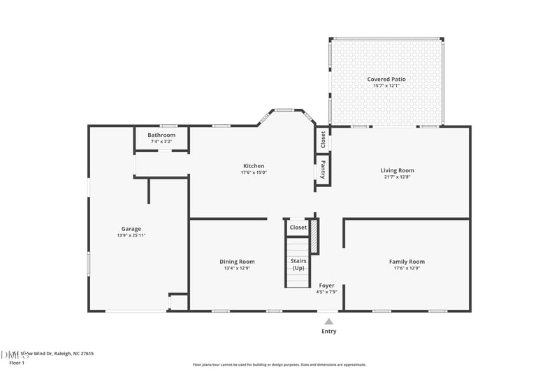 1708 Snow Wind Dr, Raleigh, NC 27615