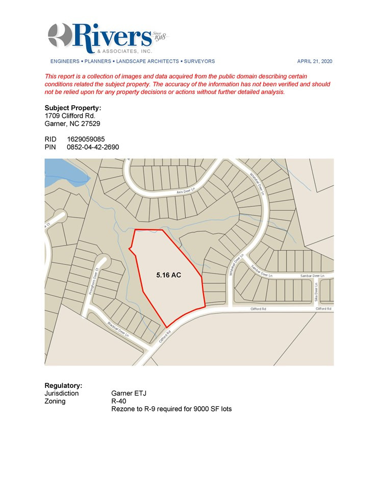 1709 Clifford Rd Lot TR 2, Garner, NC 27529