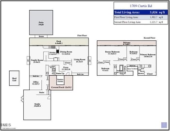 1709 Curtis Rd, Chapel Hill, NC 27514