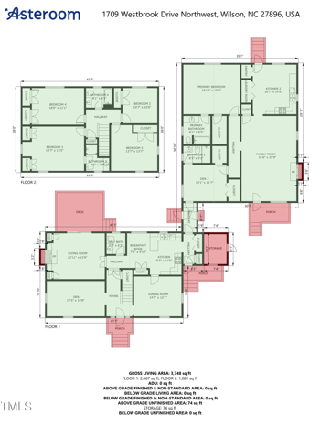 1709 Westbrook Dr, Wilson, NC 27896