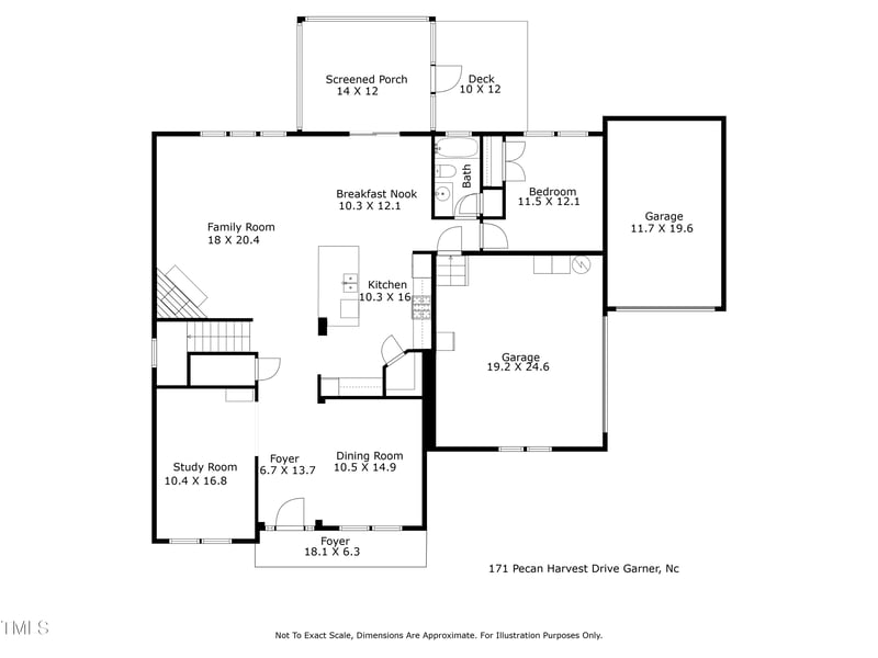 171 Pecan Harvest Dr, Garner, NC 27529