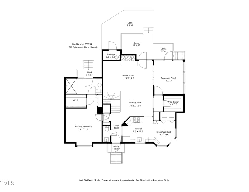 1712 Briarforest Pl, Raleigh, NC 27615