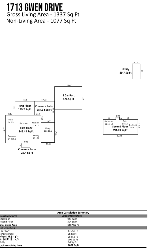 1713 Gwen Dr, Wake Forest, NC 27587
