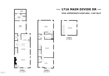 1716 Main Divide Dr, Wake Forest, NC 27587