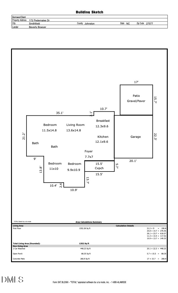 172 Pedernales Dr, Smithfield, NC 27577