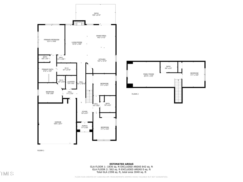 1728 Fern Hollow Trl, Wake Forest, NC 27587