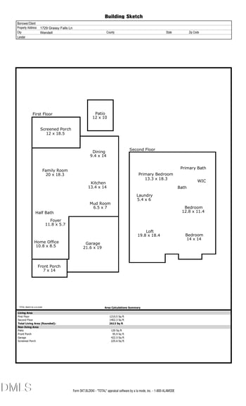 1729 Grassy Falls Ln, Wendell, NC 27591