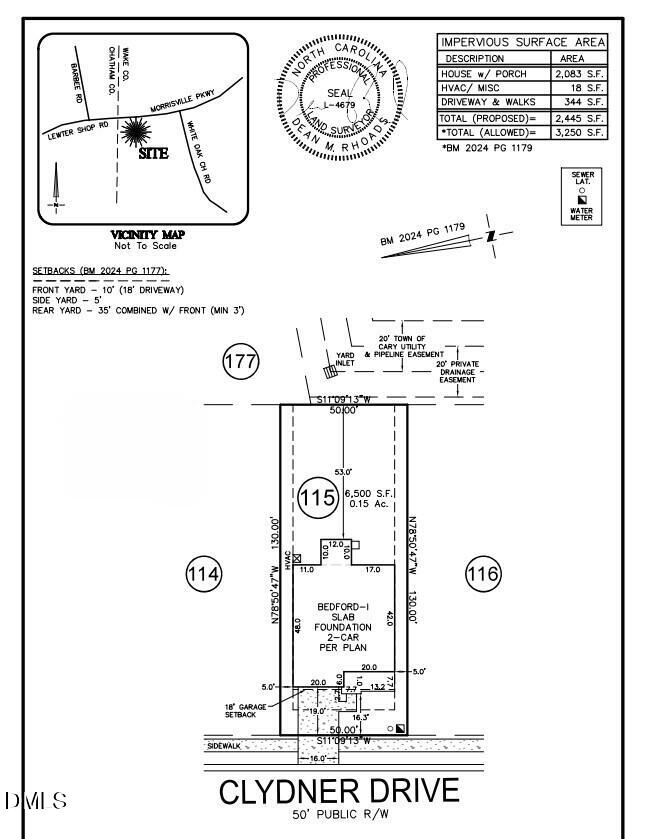 1733 Clydner Dr, Apex, NC 27523