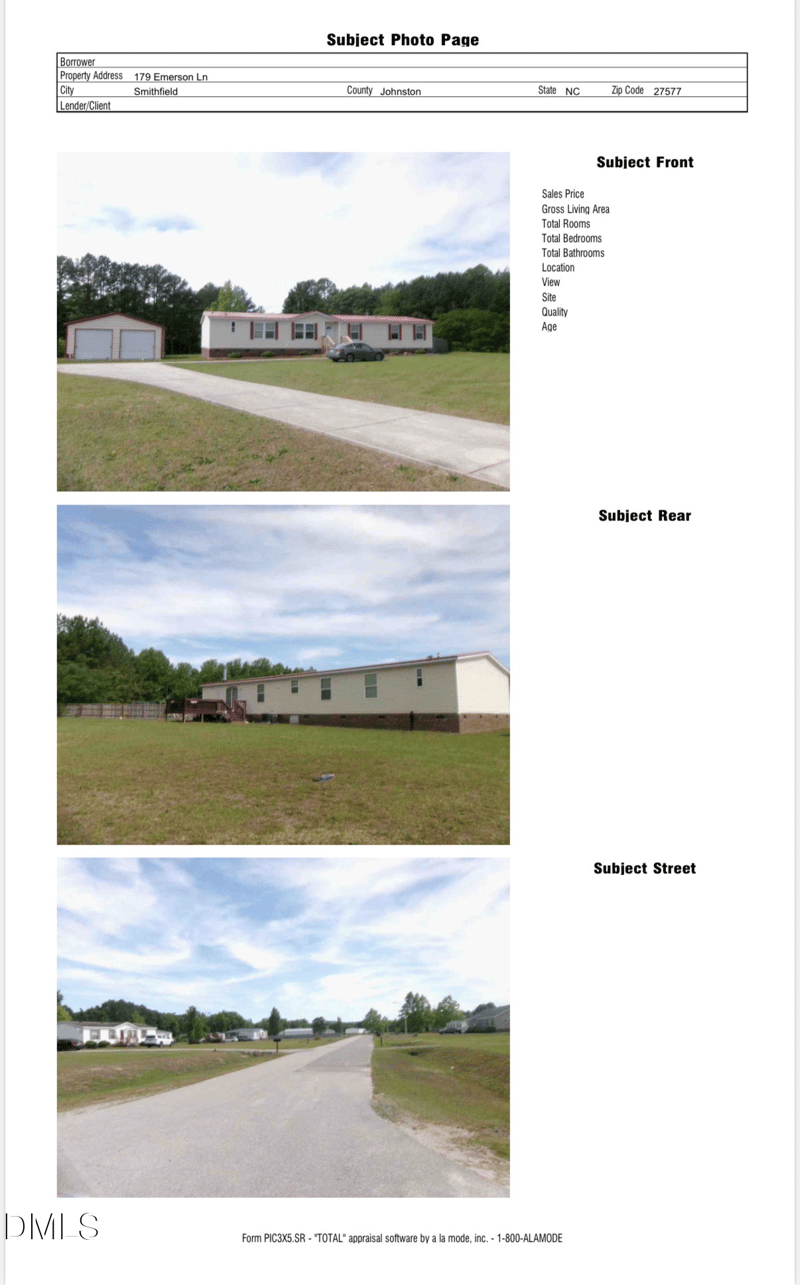 175 - 179 Emerson Ln, Smithfield, NC 27577
