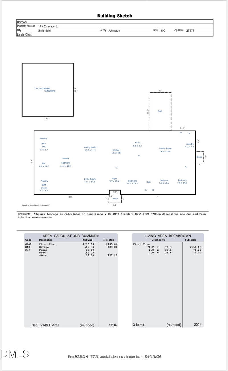 175 - 179 Emerson Ln, Smithfield, NC 27577