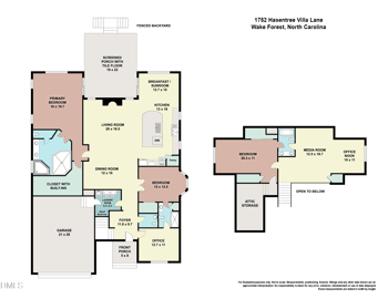 1752 Hasentree Villa Ln, Wake Forest, NC 27587