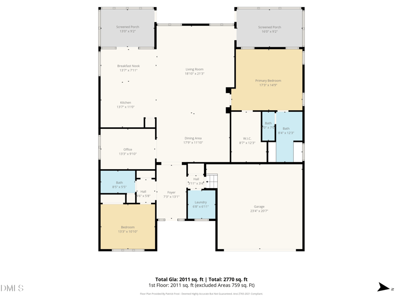 1753 Hasentree Villa Ln, Wake Forest, NC 27587