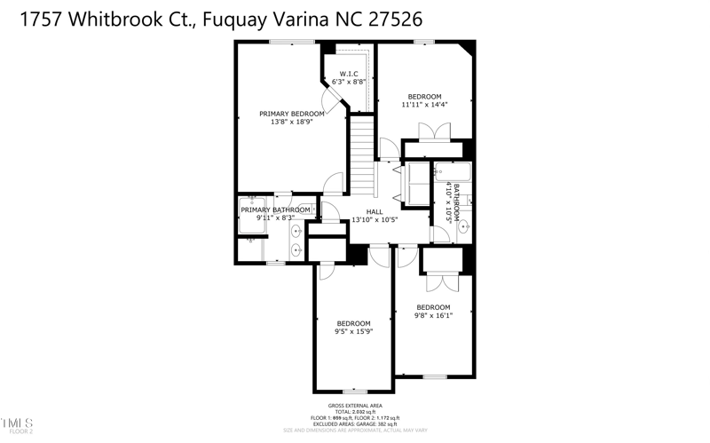 1757 Whitbrook Ct, Fuquay Varina, NC 27526