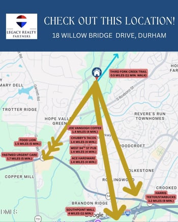 18 Willow Bridge Dr, Durham, NC 27707