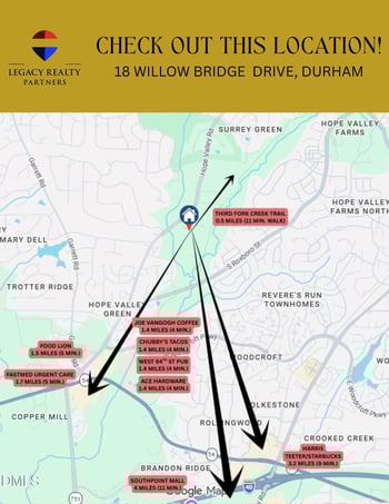 18 Willow Bridge Dr, Durham, NC 27707