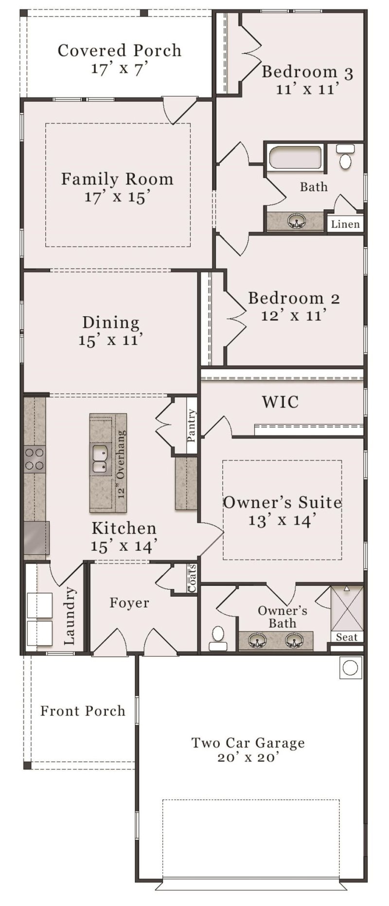 180 Village Walk Dr, Clayton, NC 27527