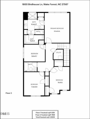 1800 Birdhouse Ln, Wake Forest, NC 27587
