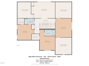 1801 Clifton Pines Dr, Cary, NC 27519