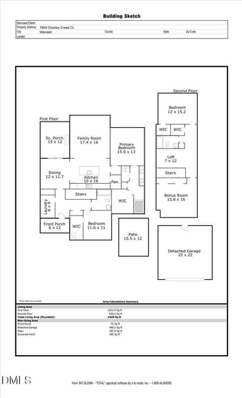 1804 Charley Creek Ct, Wendell, NC 27591